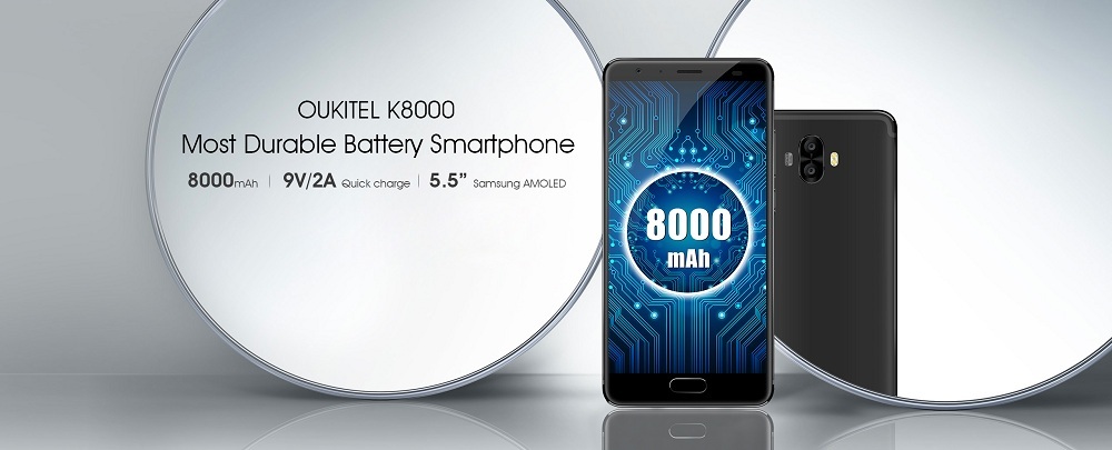 OUKITEL K8000 на Алиэкспрессе