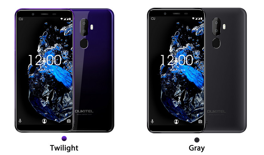 Oukitel U25 Pro с градиентным корпусом на распродаже всего за $96.24-2 OUKITEL U25 Pro twilight and gray.jpg