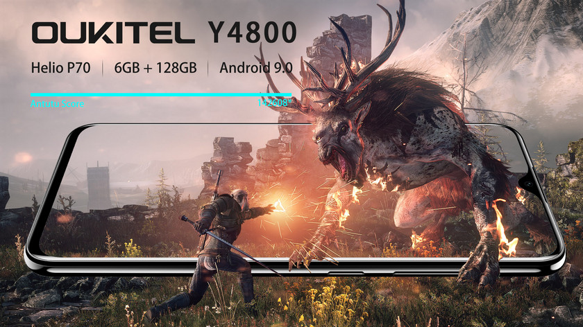 На что способен OUKITEL Y4800: сравнение с Redmi Note 7 в тесте AnTuTu