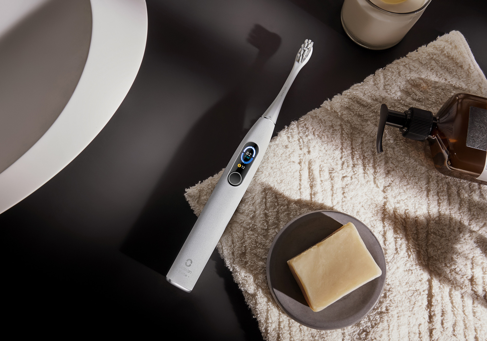 Oclean X Pro Elite: тихая «умная» щётка с Qi-зарядкой по суперцене в официальном магазине бренда-6