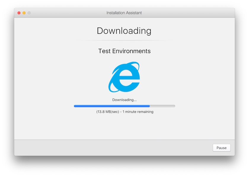 Установка Modern.IE Test Environment
