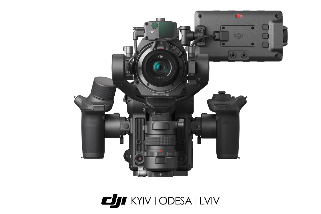 DJI випустила першу в світі кінематографічну камеру з 4-осьовою стабілізацією-2 DJI випустила першу в світі кінематографічну камеру з 4-осьовою стабілізацією-2