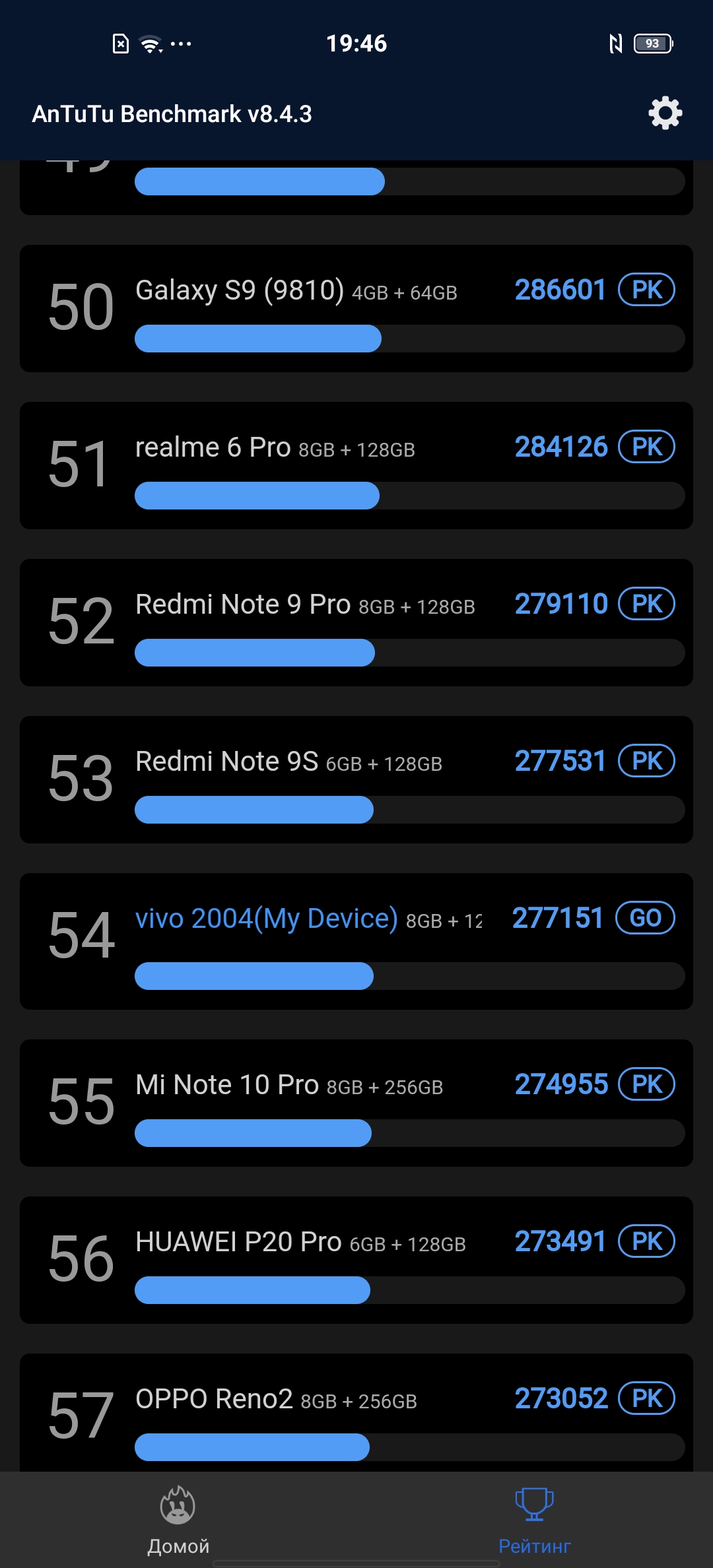 Обзор смартфона vivo X50: универсальная квадрокамера и AMOLED-дисплей на 90 Гц-86