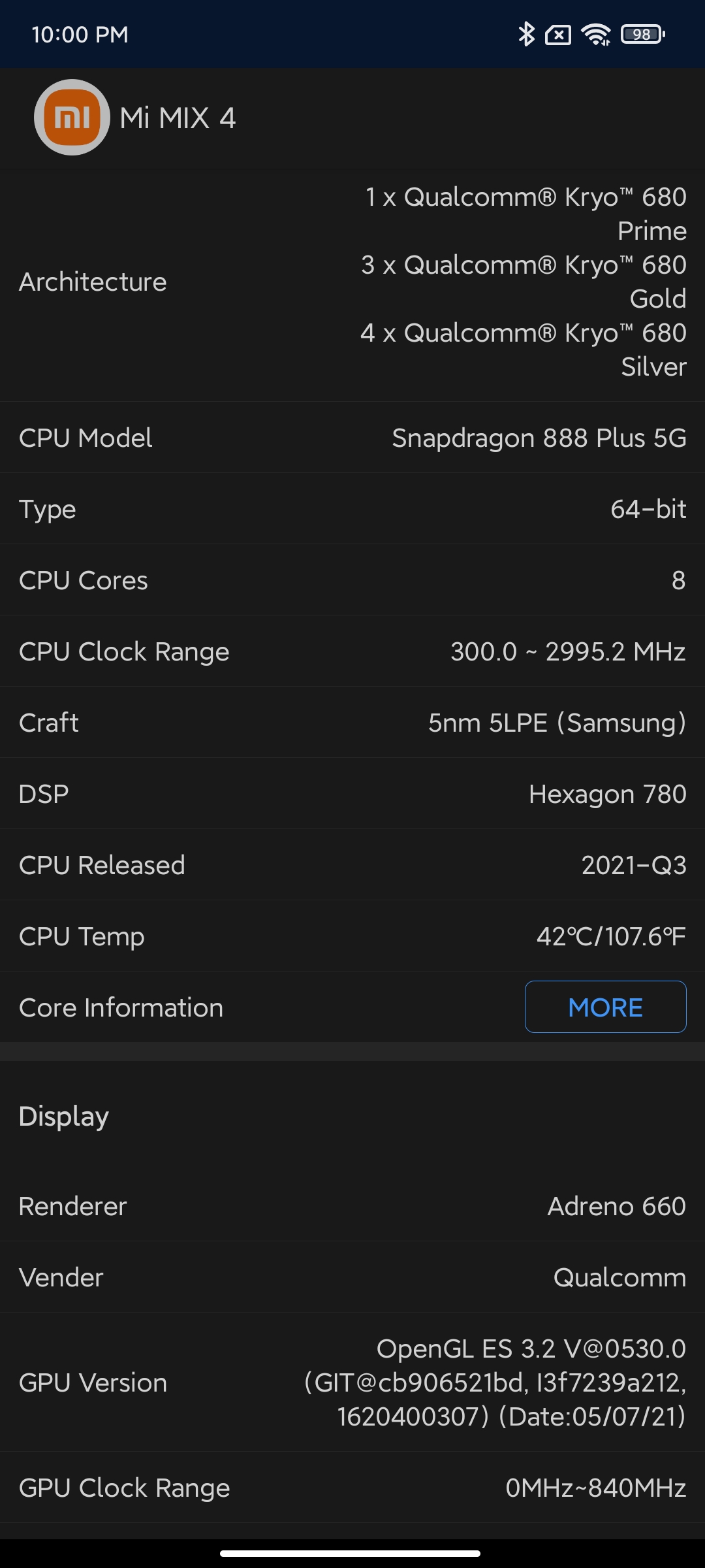 Xiaomi MIX 4 de mes propres yeux : une caméra frontale sous l'écran que l'on ne voit pas vraiment-32