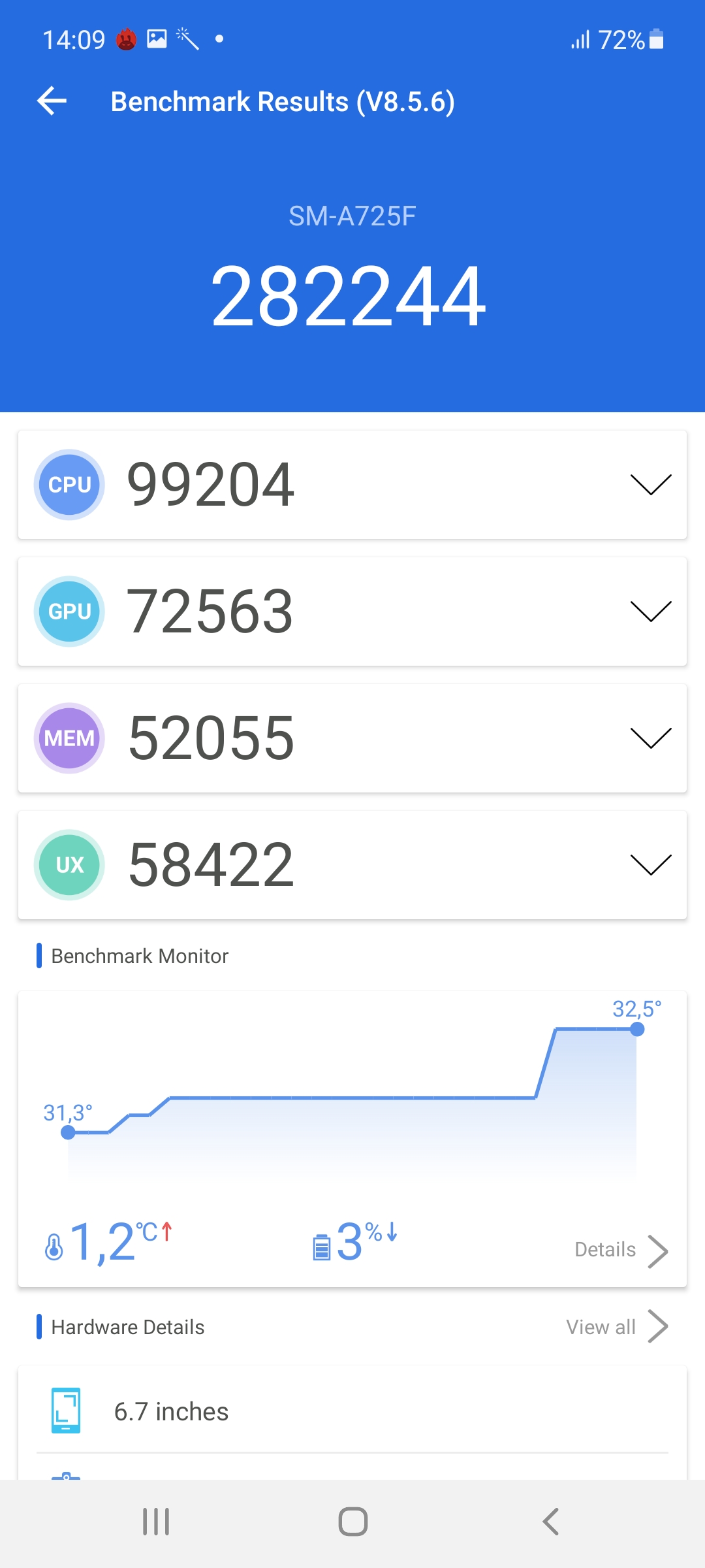 Смартфоны Samsung Galaxy A72, A52 и A32 своими глазами-41