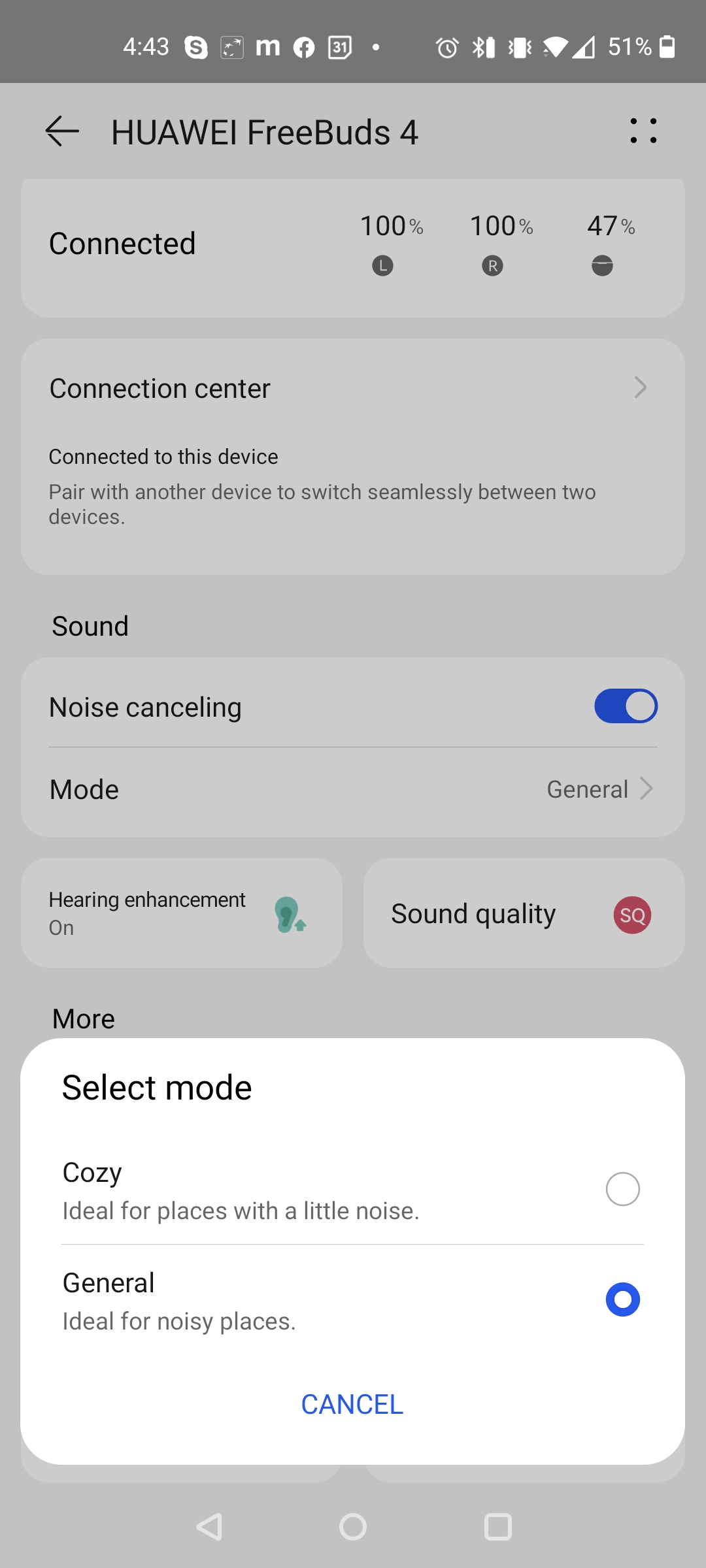 Active Noise Canceling TWS Semi-Open Earbuds: Huawei Freebuds 4 Review-26