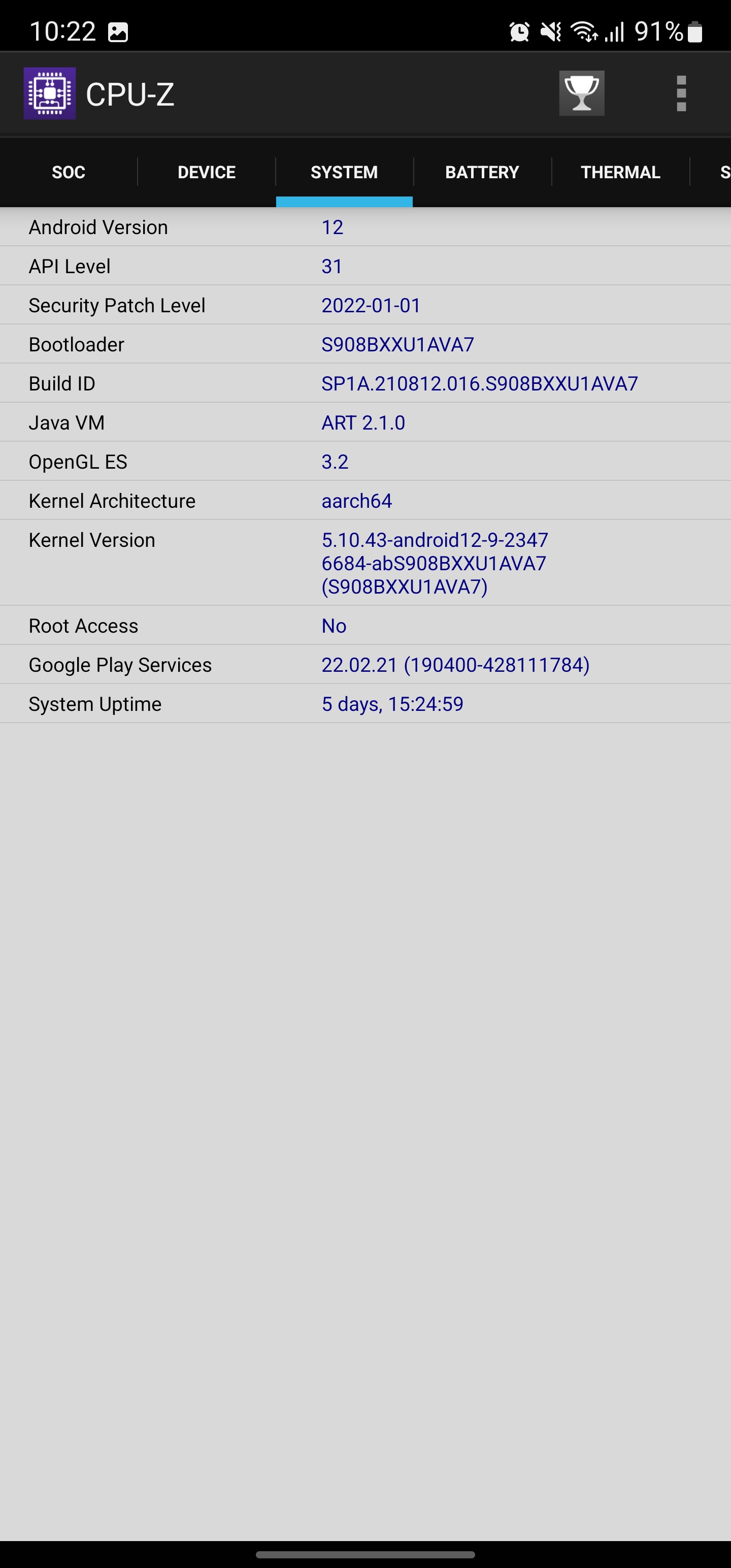 Test du Samsung Galaxy S22 Ultra : Une fusion de deux galaxies-92