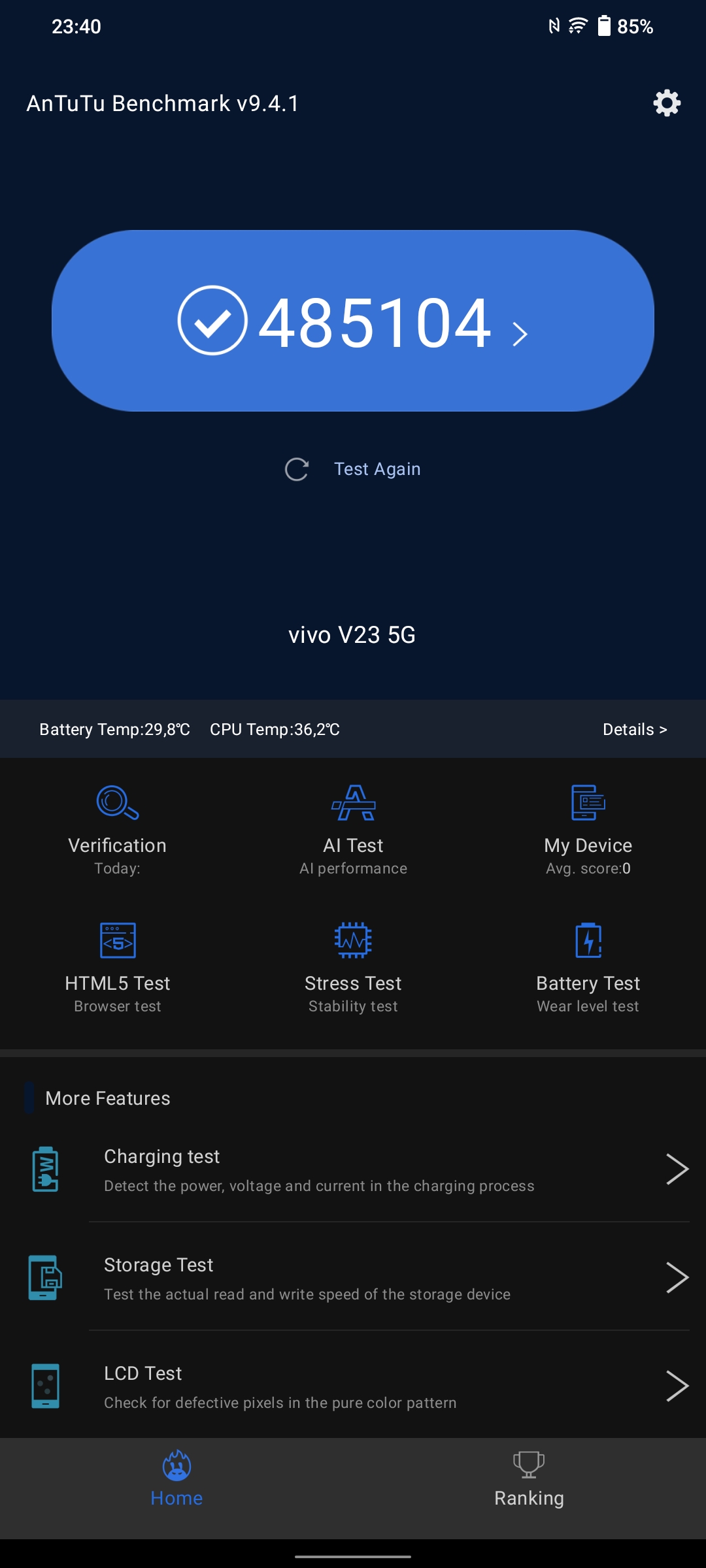 Vivo V23 5G : le premier smartphone à changement de couleur au monde-95