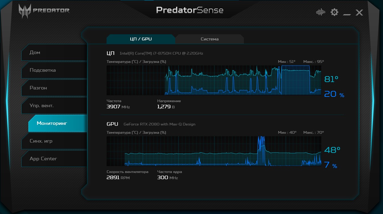 Огляд Acer Predator Triton 500: ігровий ноутбук із RTX 2080 Max-Q у компактному легкому корпусі-108