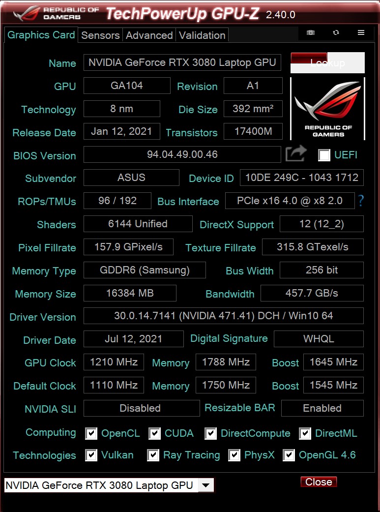 Огляд ASUS ROG Zephyrus S17 GX703: ігровий ноутбук на всі гроші-37