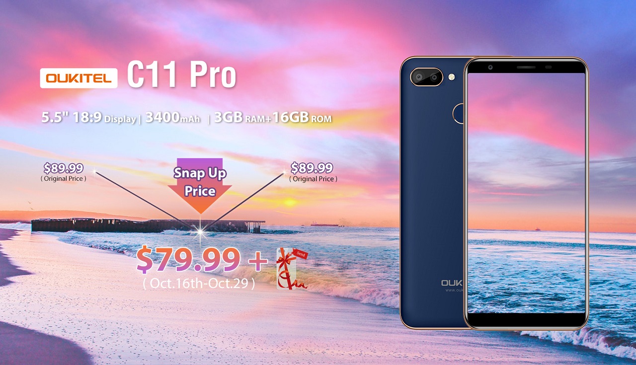 OUKITEL C11 Pro: 3 ГБ ОЗУ и батарея на 3400 мАч всего за $79,99 TIM图片20181016185744.jpg