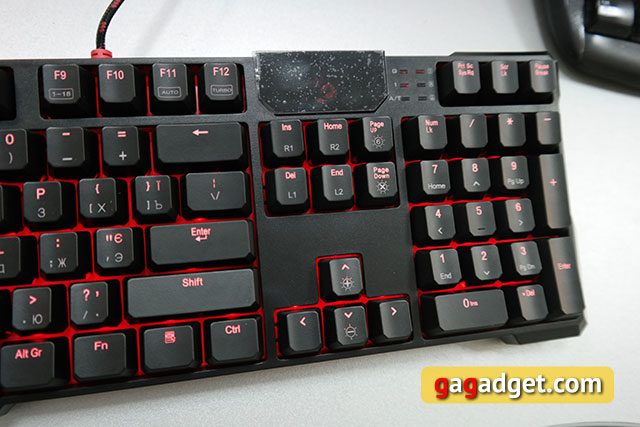 Обзор геймерской клавиатуры A4Tech Bloody B540 с механическими переключателями Greentech-13