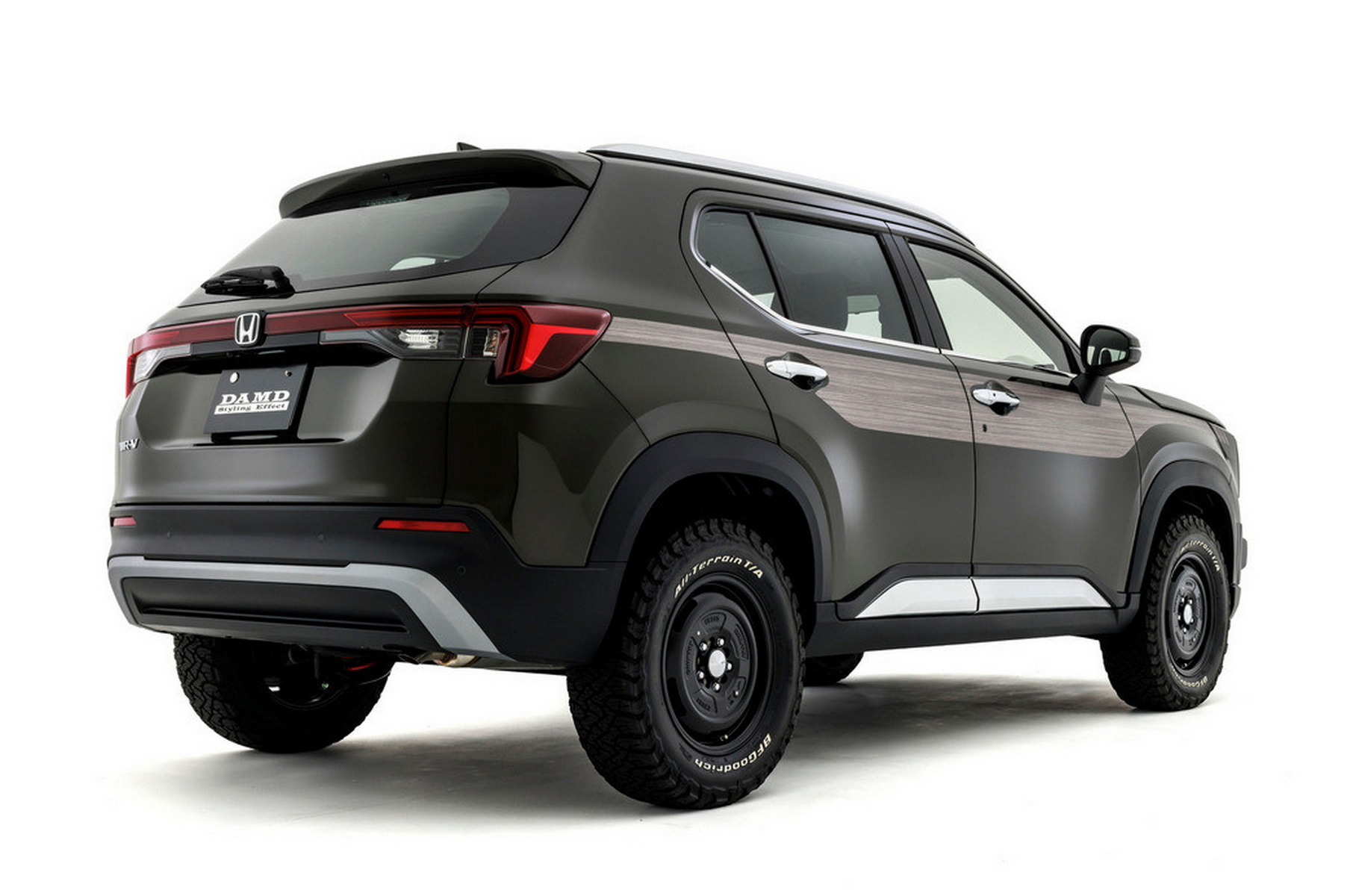 Damd Honda WR-V with Jeep design