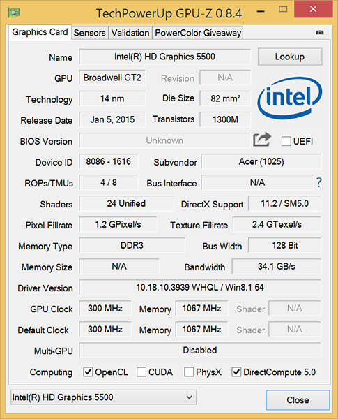 Пять в одном. Обзор ультрабука Acer Aspire R13-15