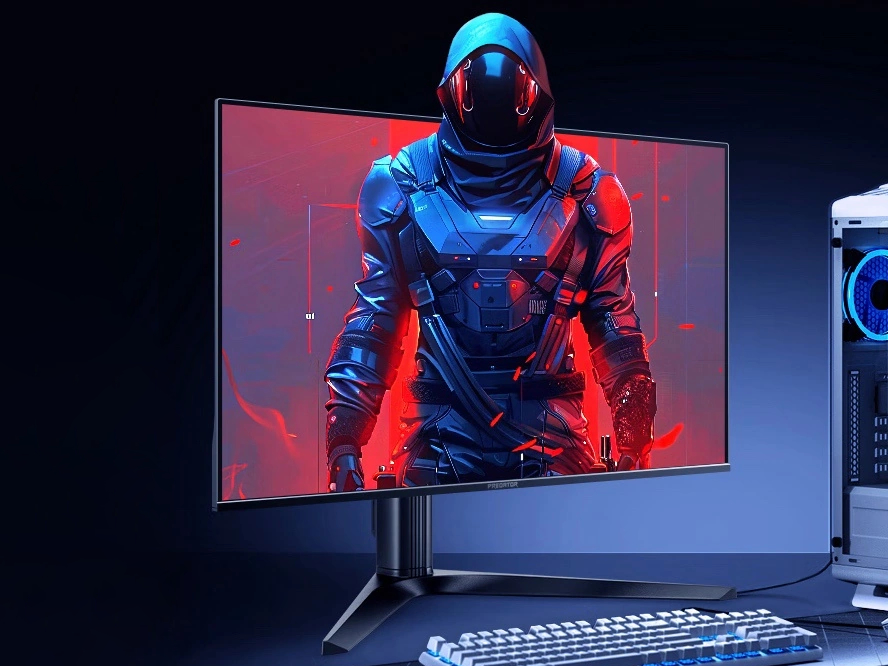 Acer Predator X27U X1 top of the monitor