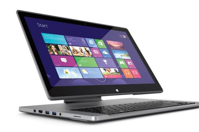 Ноутбук-трансформер Acer Aspire R7 попадет на прилавки в июле Ноутбук-трансформер Acer Aspire R7 попадет на прилавки в июле