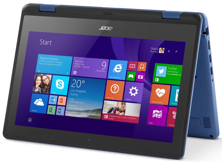 Бюджетный трансформер Acer Aspire R 11 без вентиляторов охлаждения-2