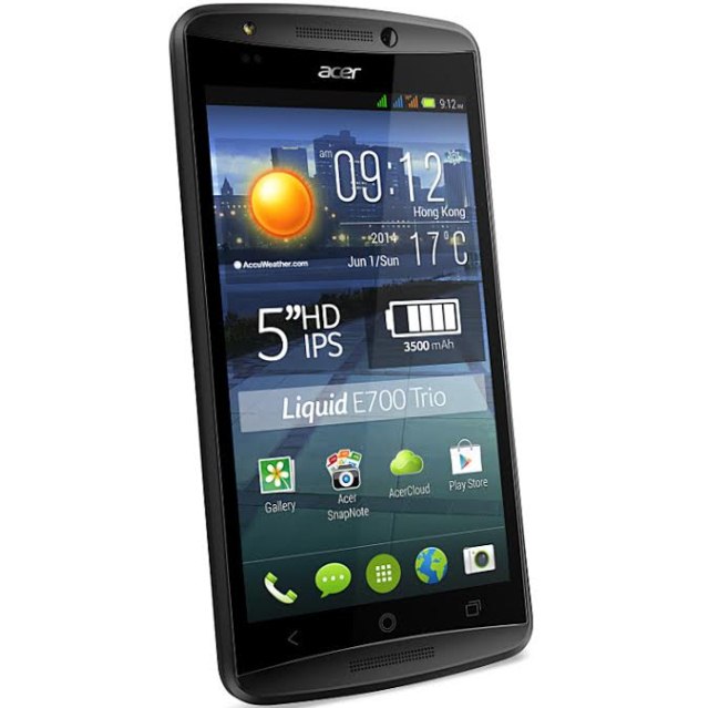Смартфоны Acer Liquid Jade, E700, E600 и умный браслет Liquid Leap-3