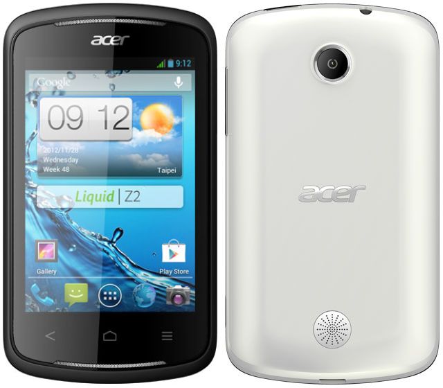 Acer покажет на MWC 2013 бюджетного симпатягу Liquid Z2 на одну и две SIM-карты Acer покажет на MWC 2013 бюджетного симпатягу Liquid Z2 на одну и две SIM-карты