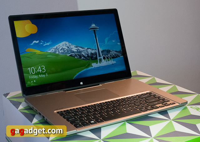 Acer Aspire R7, Aspire P3 и Iconia A1 своими глазами