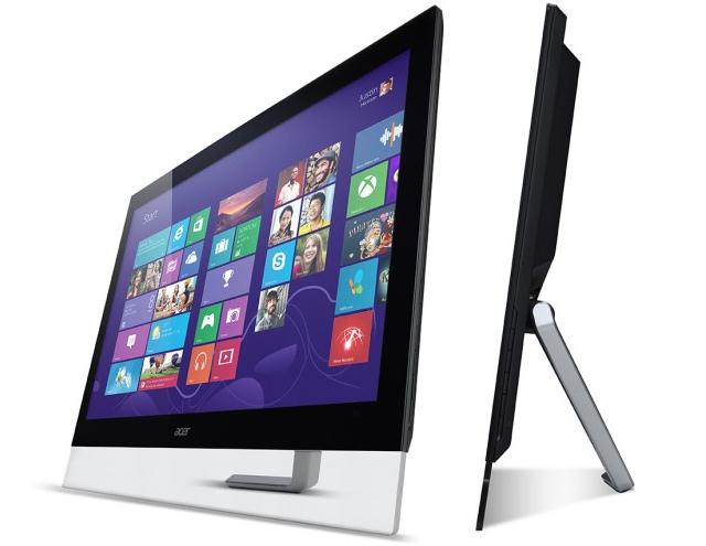 Сенсорный монитор Acer T272HUL с 27-дюймовой IPS-матрицей 2560x1440