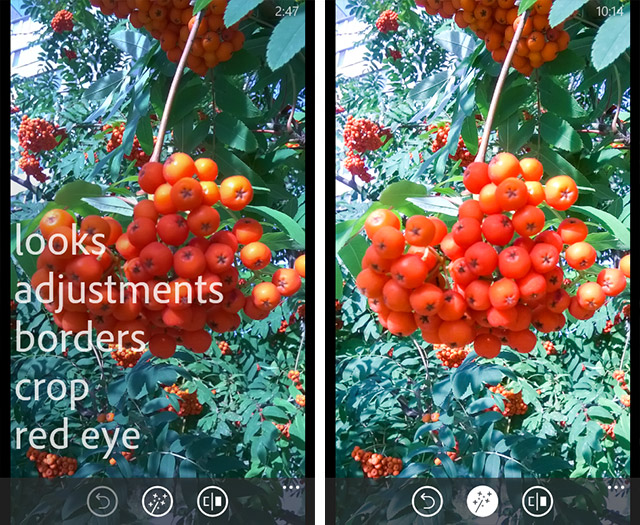 Приложения для Windows Phone: Adobe Photoshop Express-4
