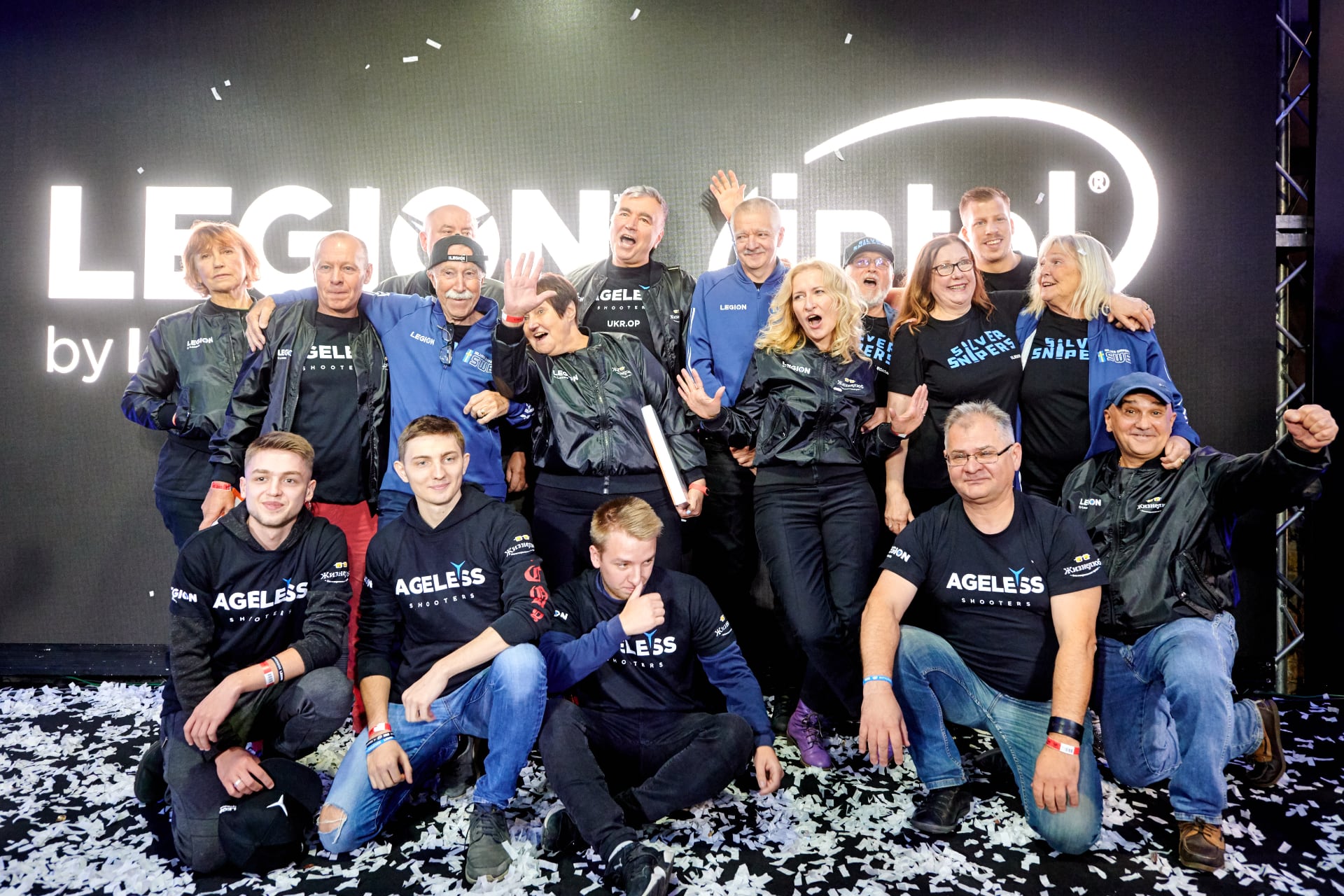 Команда Ageless Shooters. Ілюстрація: прес-служба Lenovo