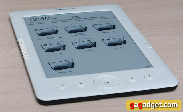 Обзор электронной книги AirOn AirBook City-3