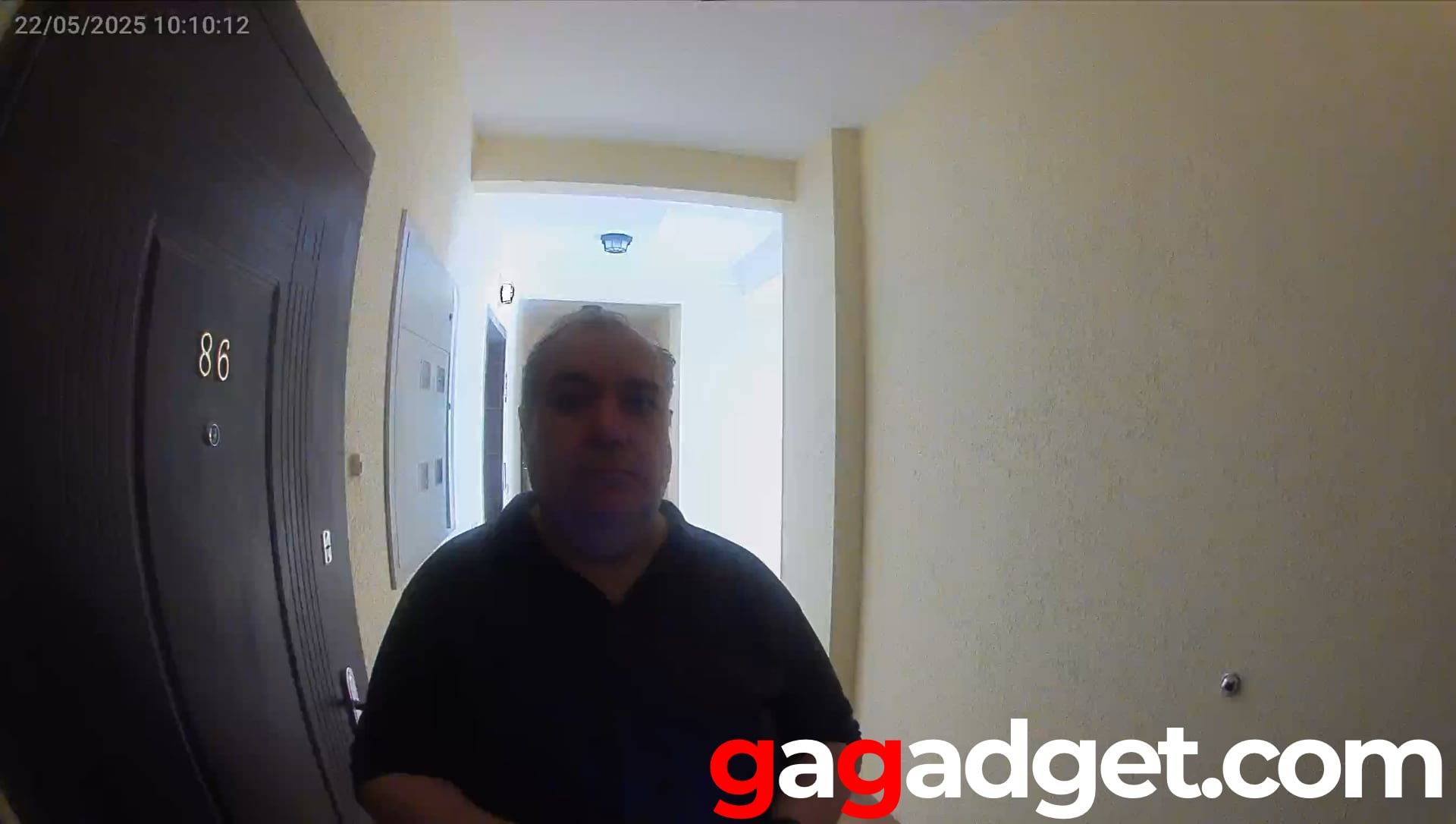 Приклад фото з камери Ajax DoorBell в умовах поганого освітлення