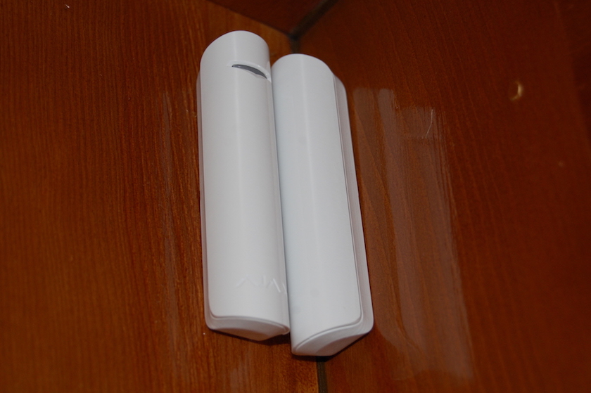 DoorProtect, attached to the inner side of front door