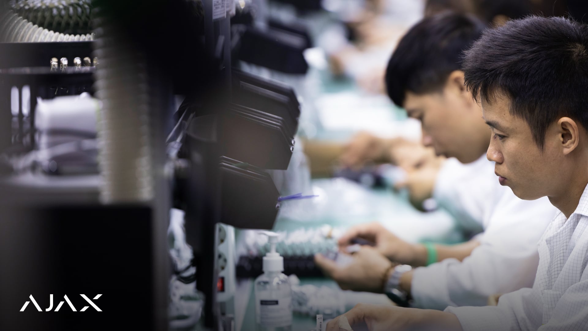 Interior of the AJAX plant in Vietnam