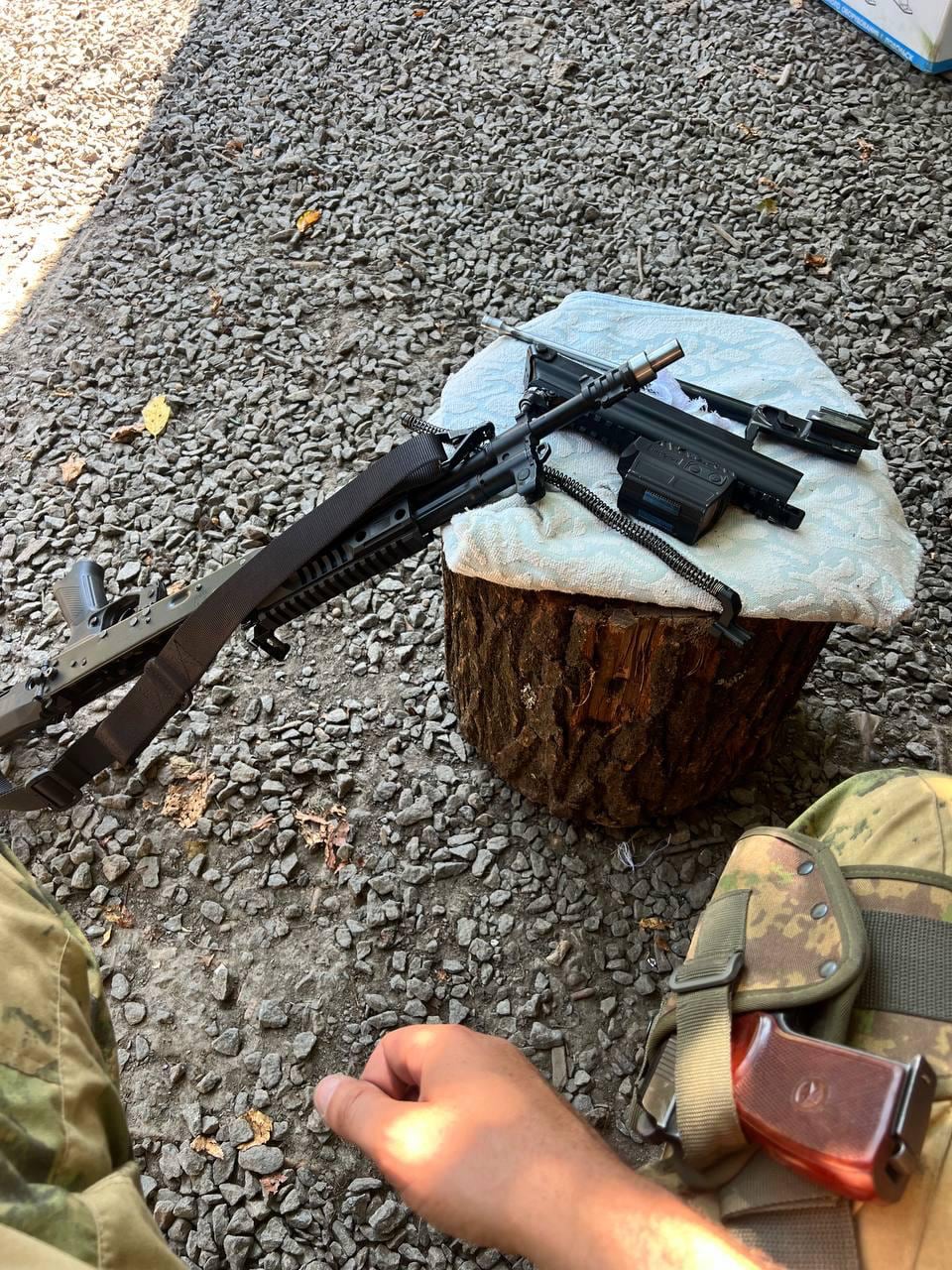 AK-12 rifle in the field