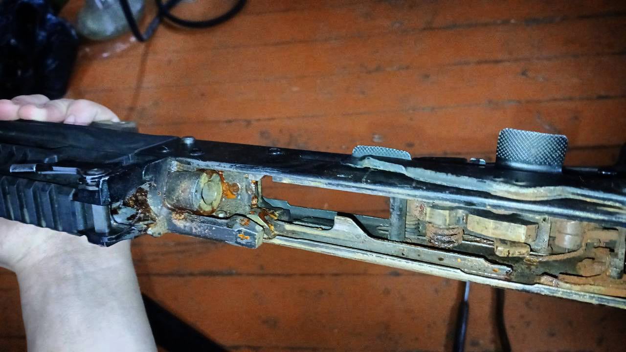 Construction details of the AK-12 rifle