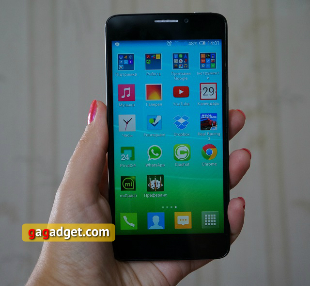 Обзор смартфона Alcatel One Touch Idol X+