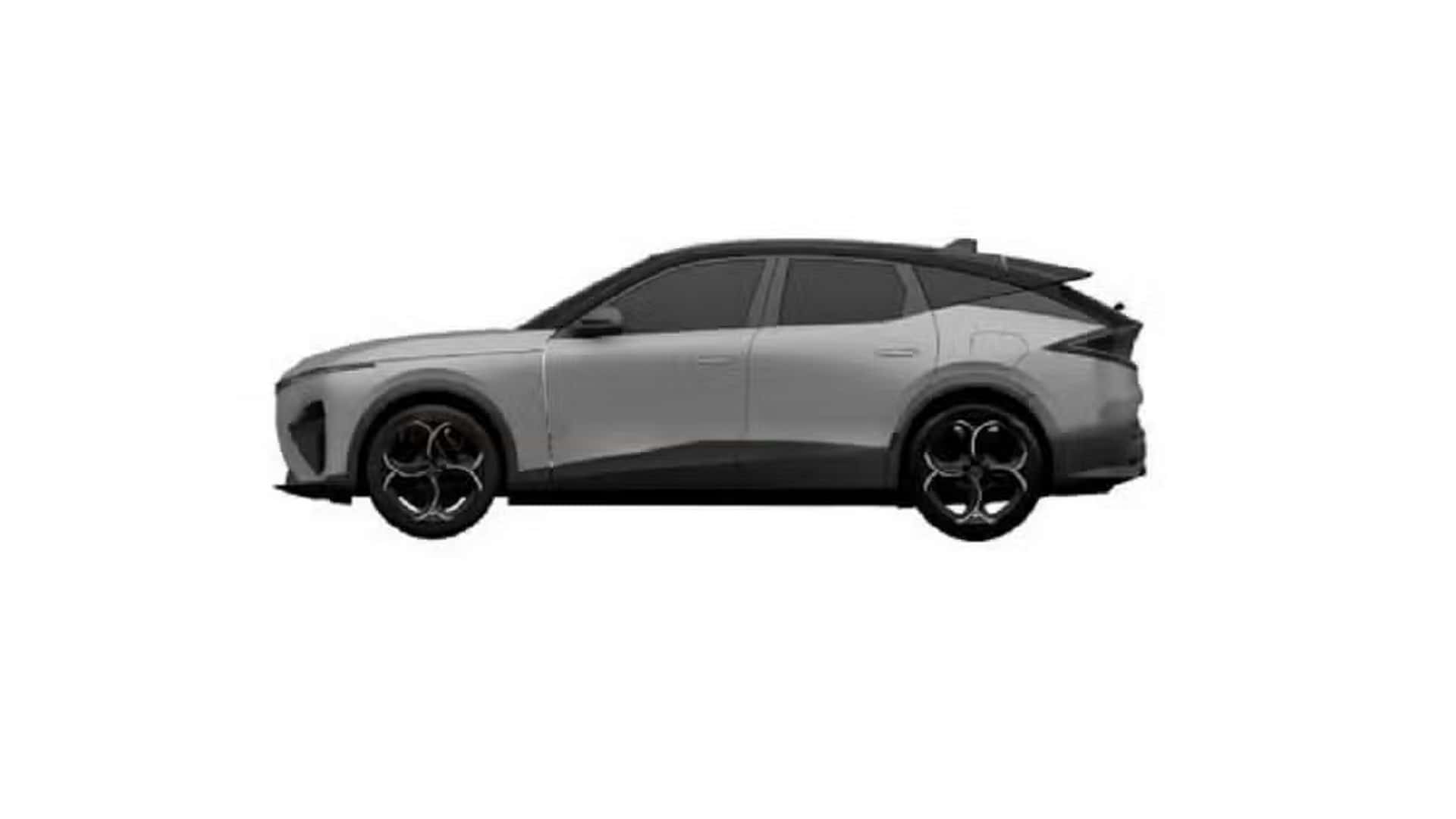 Front end design of the Alfa Romeo Stelvio 2025