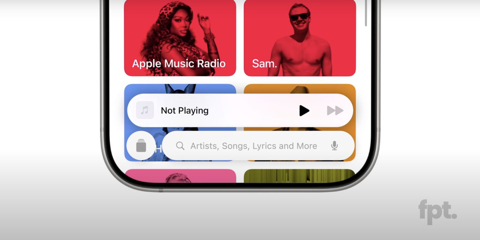 Alleged iOS 19 Search Bar