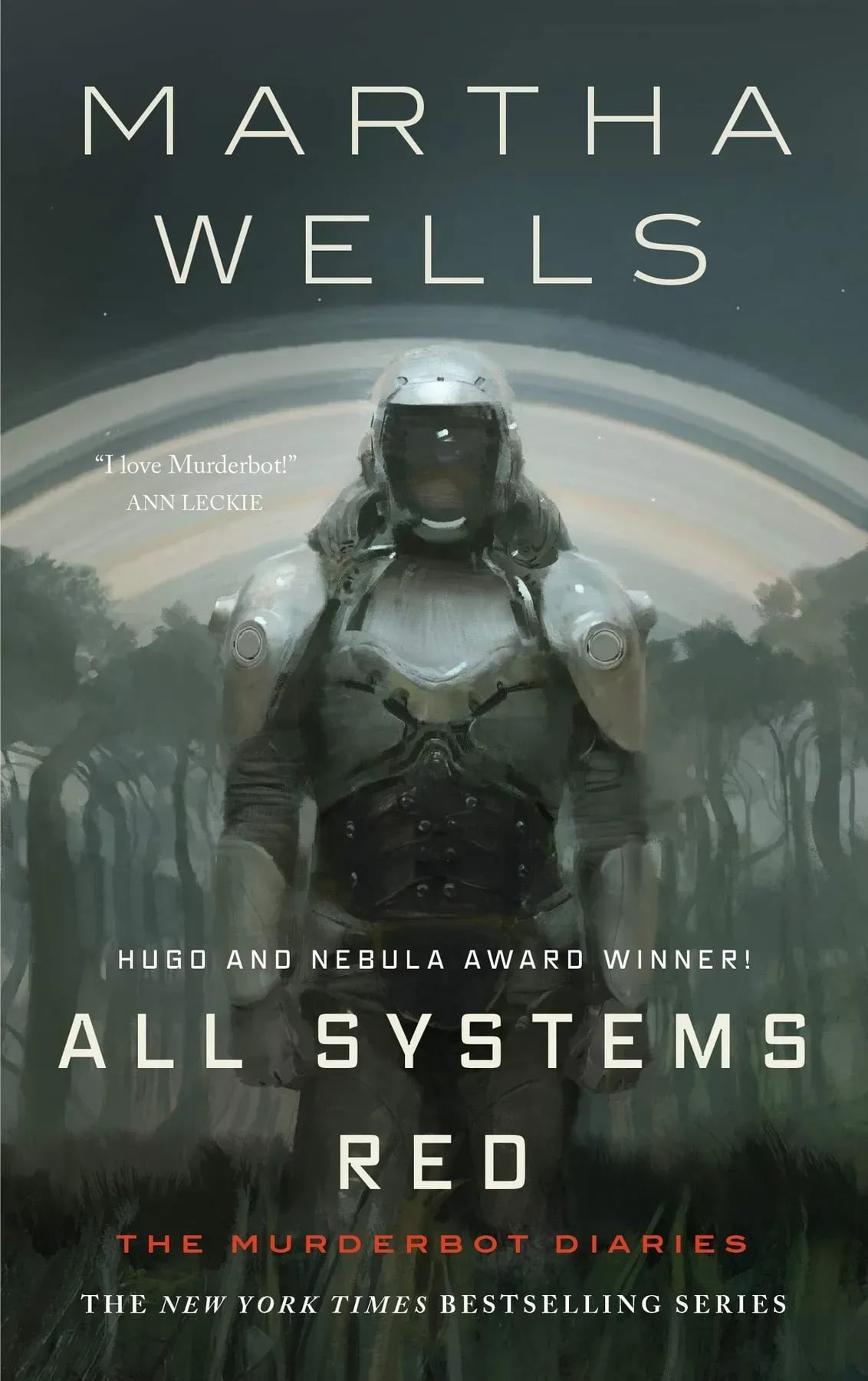 Обкладинка перевидання повісті All Systems Red