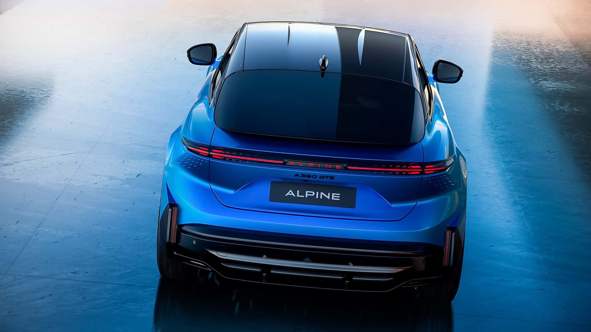 Alpine A390 interior