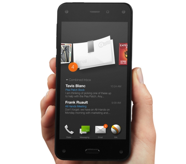 Amazon представила свой первый смартфон Fire Phone