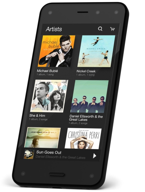 Amazon представила свой первый смартфон Fire Phone-2