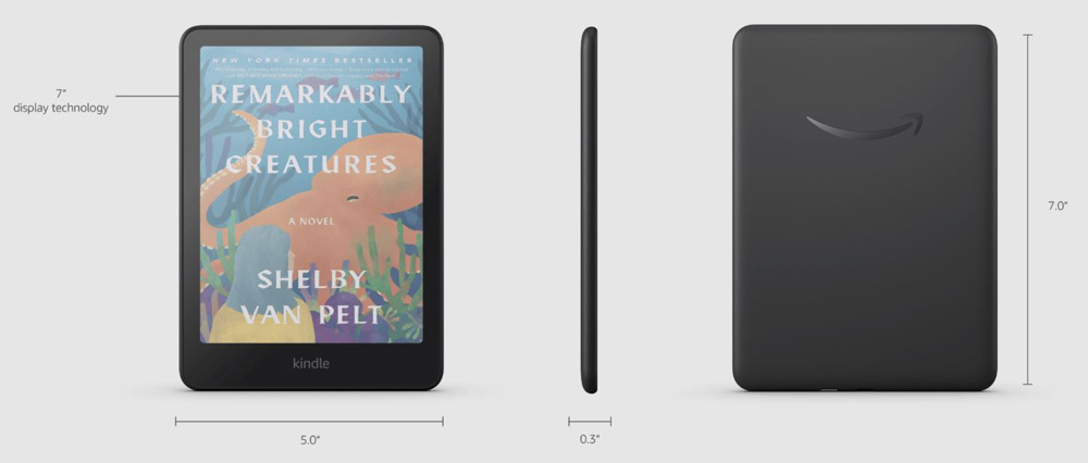 Kindle Colorsoft 16GB. Иллюстрация: Amazon