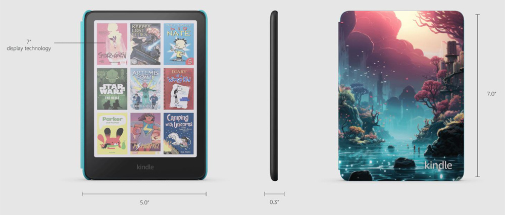 Kindle Colorsoft Kids. Иллюстрация: Amazon