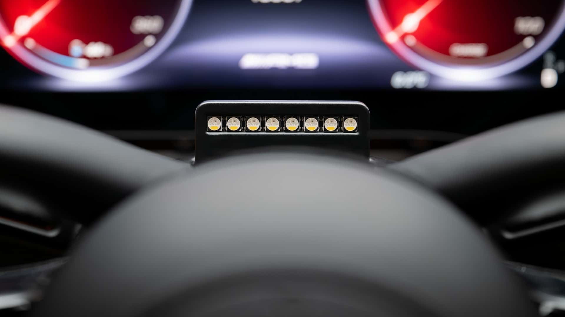 Tableau de bord du concept Mercedes-AMG GT XX.
