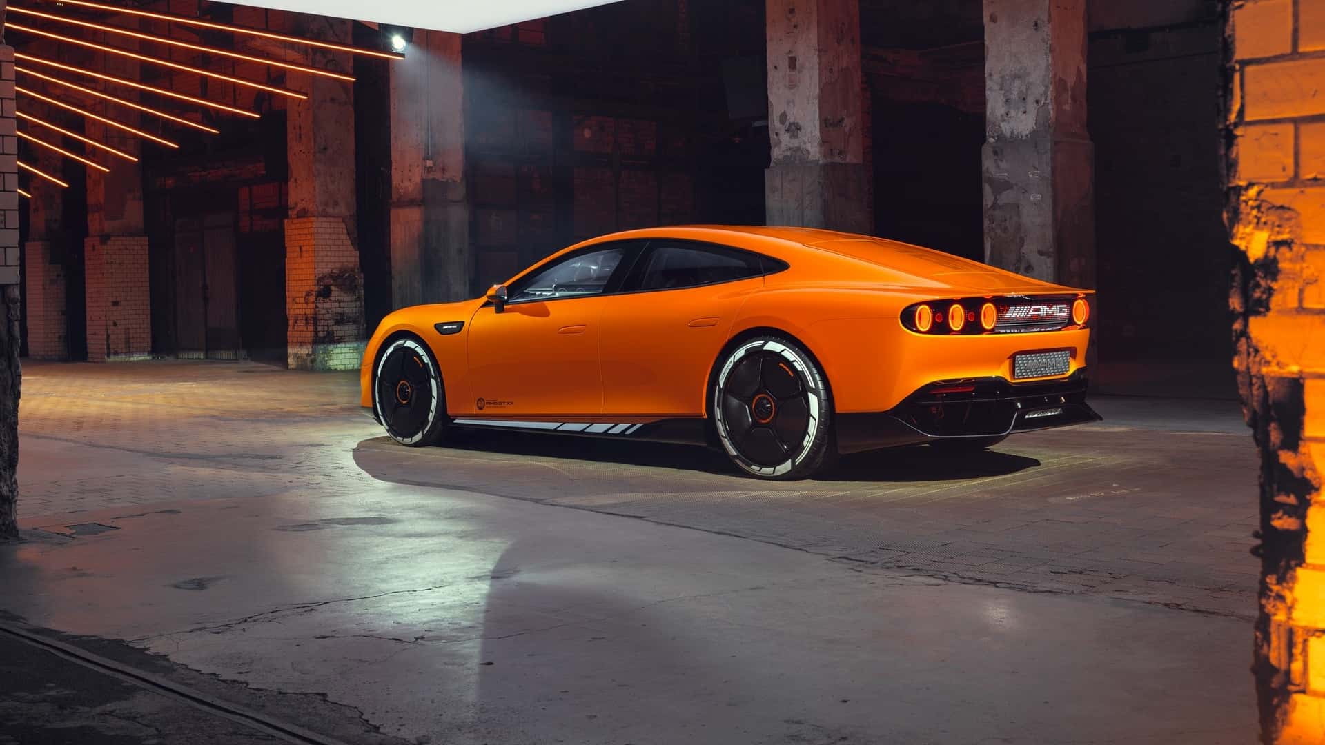 Concept Mercedes-AMG GT XX Vue latérale