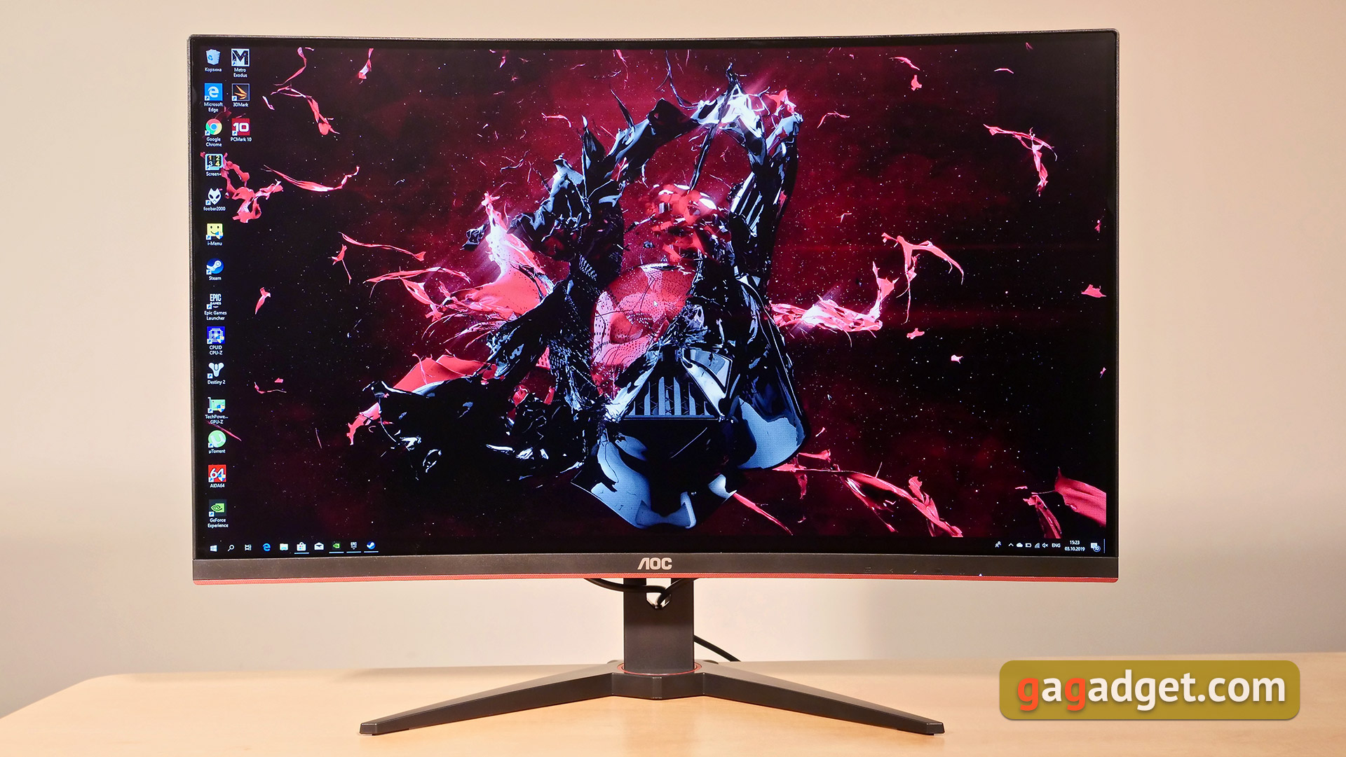 Огляд AOC CQ32G1: 32-дюймовий вигнутий геймерський монітор з частотою 144 Гц