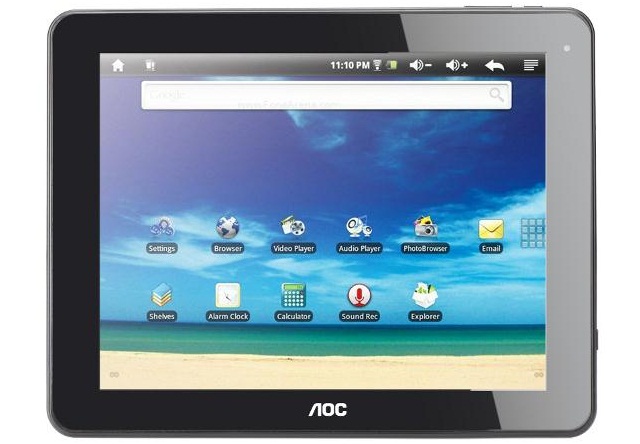 Два Android-планшета AOC Breeze с 7- и 9.7-дюймовым дисплеями