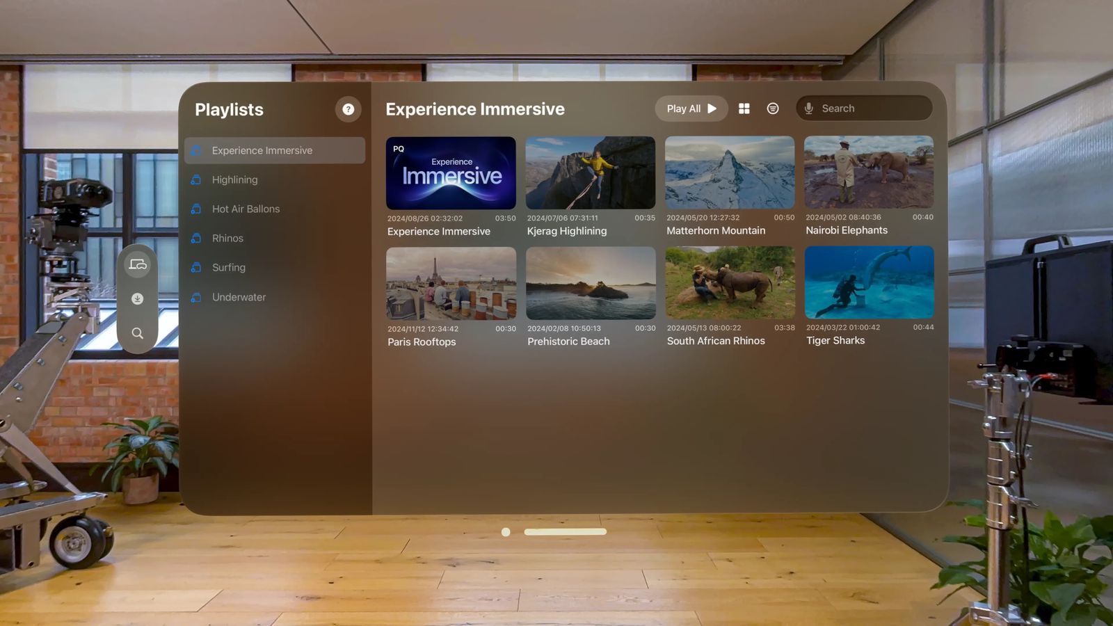 Apple Immersive Video Utility з інтеграцією Vision Pro