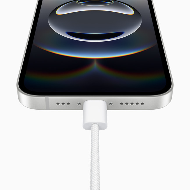USB-C for the iPhone 16e. Illustration: Apple
