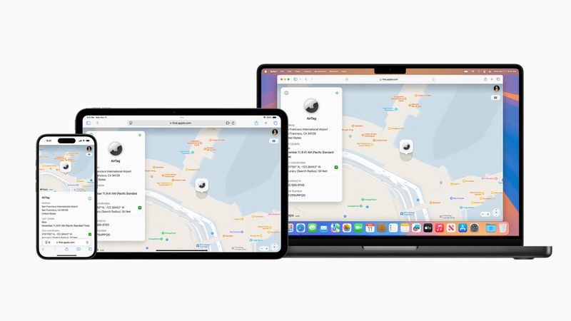Apple AirTag location
