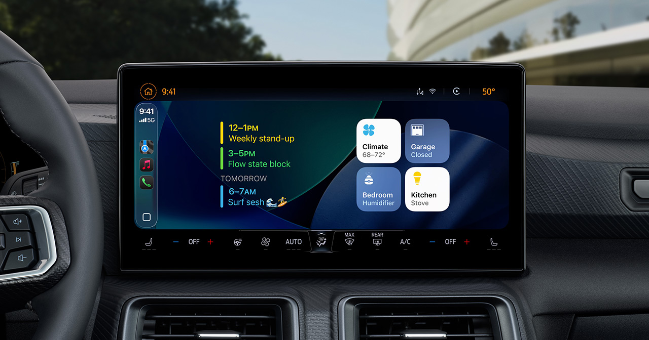 CarPlay widgets